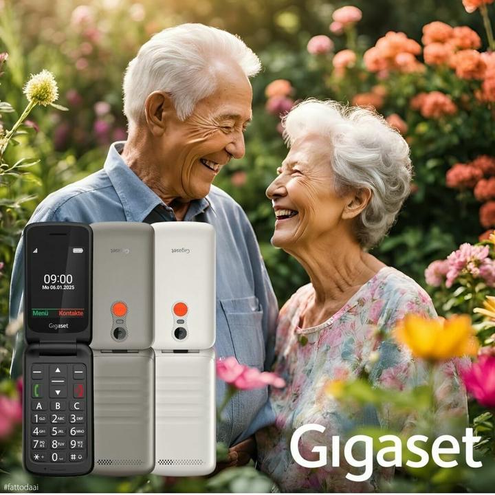 Actual product image Gigaset GL595 white (2.80", 0.30 Mpx)