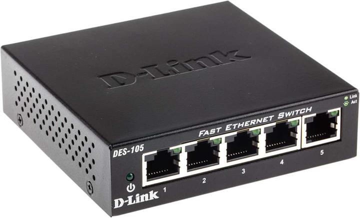 D-Link DES-105 Netzwerk Switch Desktop (5 Ports)