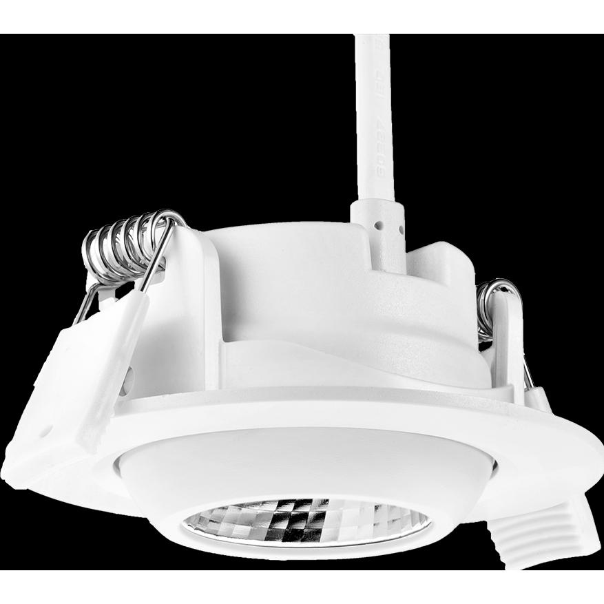Dotlux, Wandleuchte + Deckenleuchte, 4970-030040 LED-Downlight CIRCLEmini-AC 5W 3000K UGR<19