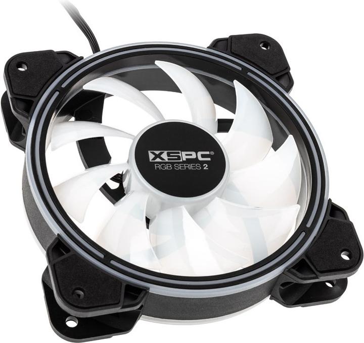 Actual product image XSPC RGB Series 2 ARGB PWM fan (120 mm, 1 x)