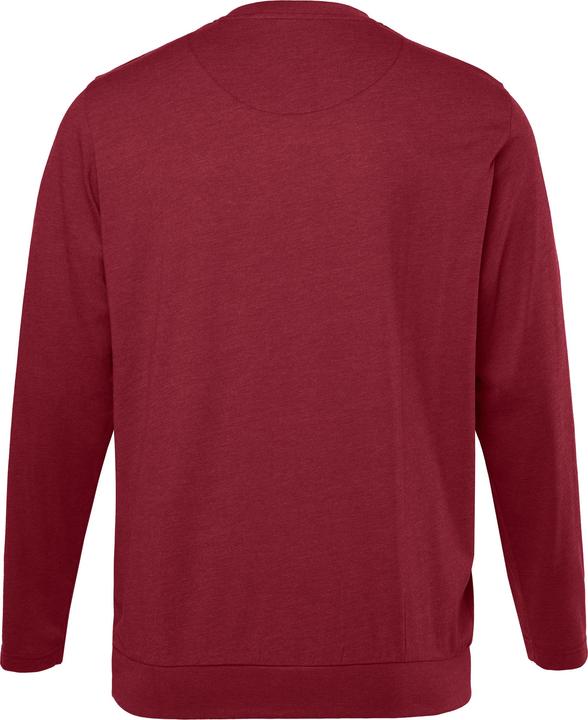 Produktbild Men+ Langarmshirt, Bauchfit, Spezialschnitt, Basic, Rundhals, bis 10 XL (8XL)