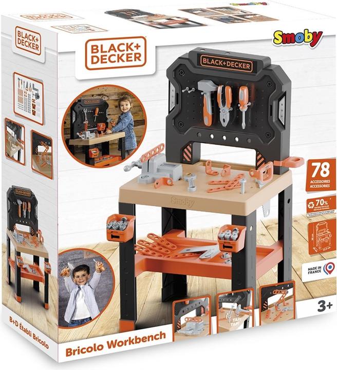 Produktbild Smoby Black+Decker Werkbank