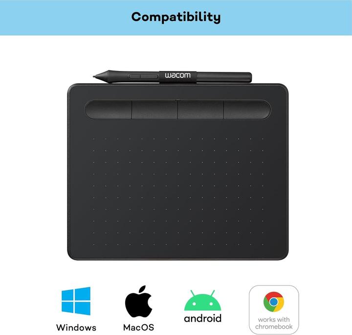 Image du produit Wacom Intuos S (7", 2540 lpi)