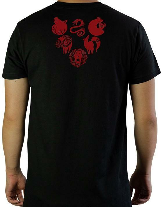 Produktbild ABYstyle THE SEVEN DEADLY SINS - Tshirt Emblems man SS black- basic (S)