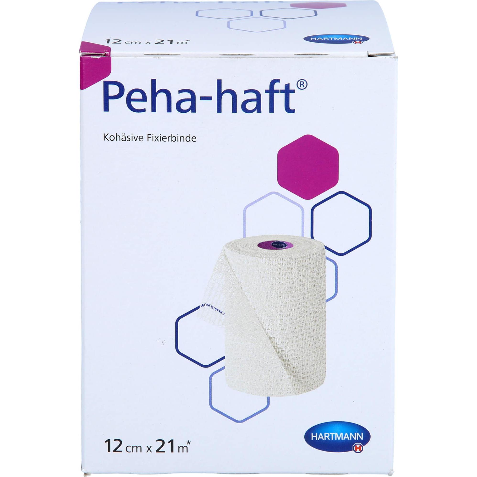 Hartmann, Verbandsmaterial, Peha Haft Fix Lafr12cmx21m, 1 St BIN