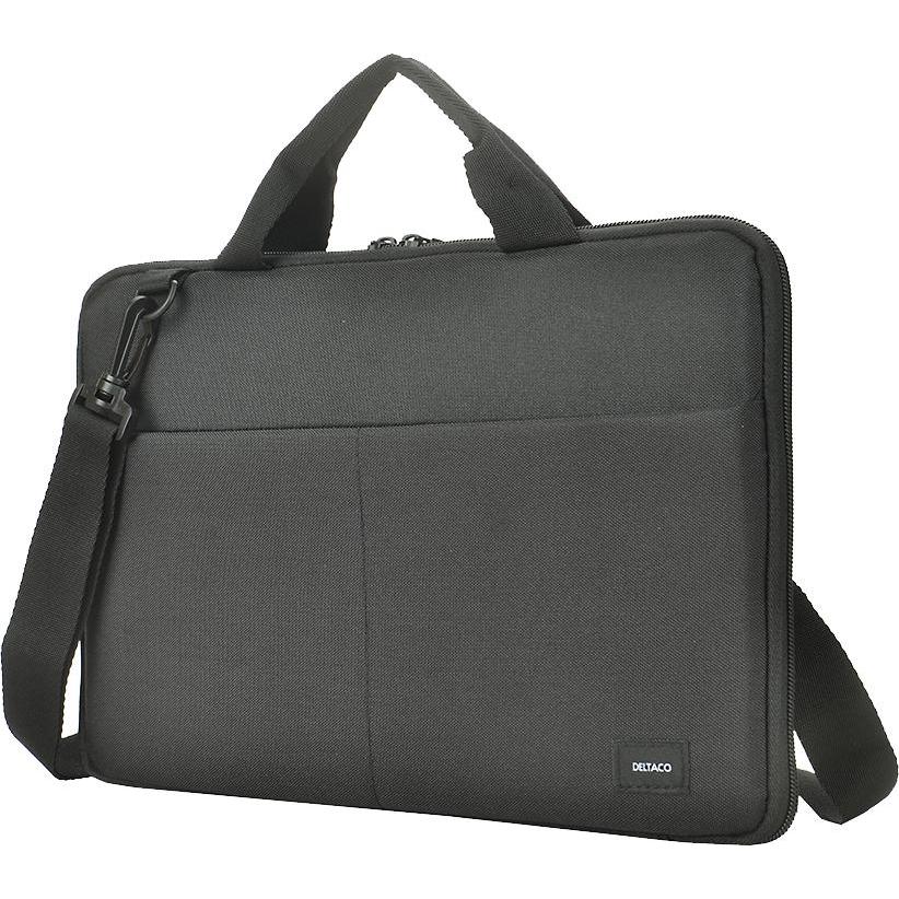 Deltaco Nero Manicotto Per Laptop 11.6-12" Riciclato (12"), Borsa Per Notebook,