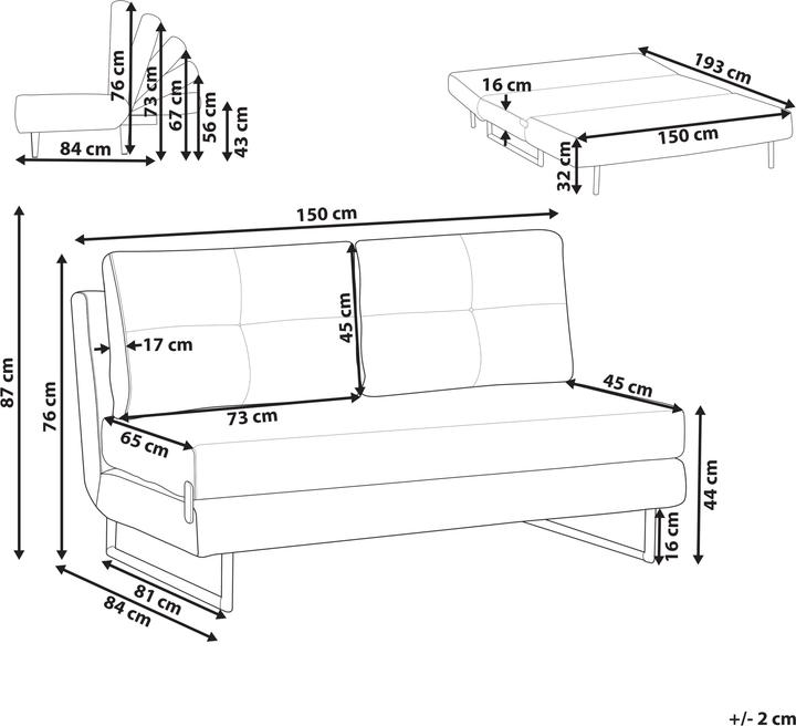 Produktbild Beliani Jerslev