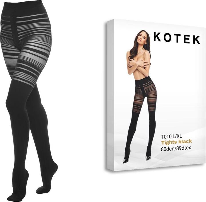 Actual product image Kotek T010 tights en (80 DEN, L/XL)