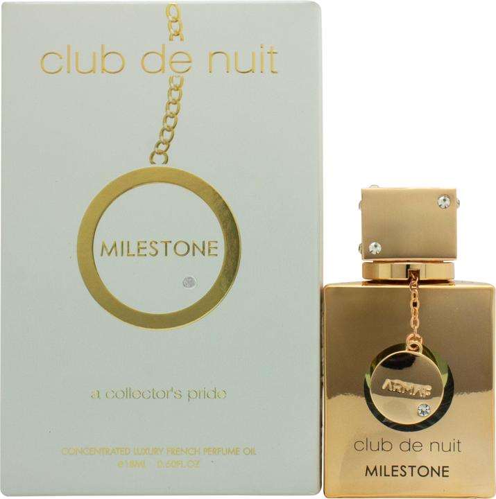 Actual product image Armaf Club De Nuit Milestone - Perfumeovanï¿½ olej - 18 ml (Eau de parfum, 18 ml)