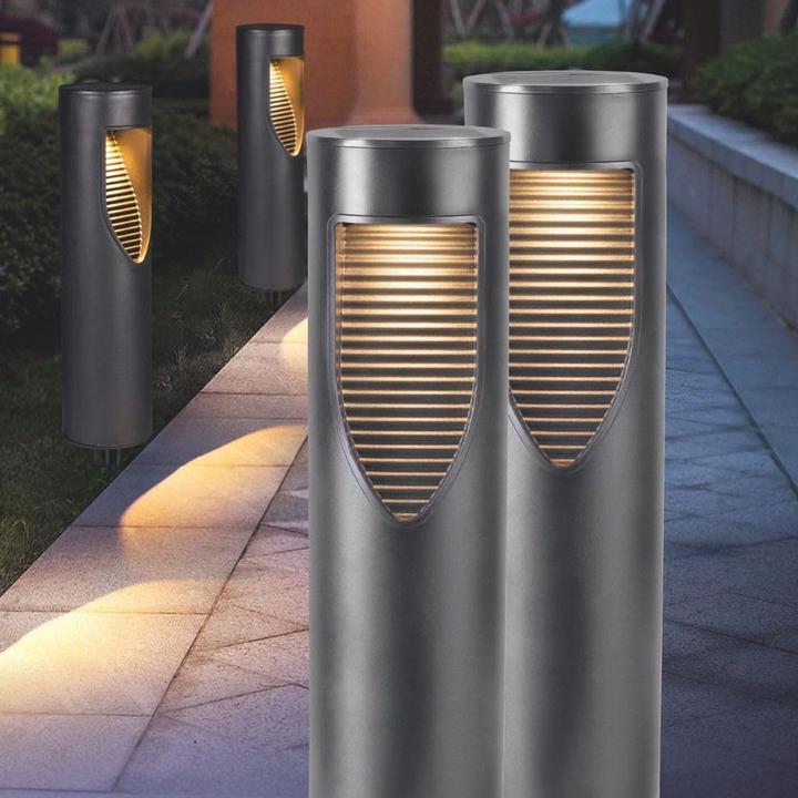 Produktbild Easymaxx Gartenlicht Solar Bodenleuchte 2er Set 1.2 V, Schwarz