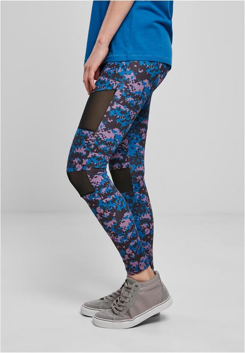 Actual product image Urban Classics Ladies Camo Tech Mesh Leggings (S)