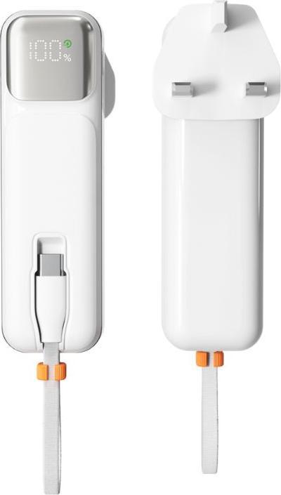 Actual product image Epico UltraPack ET30 2in1 Travel Power Bank (5000 mAh, 20 W, 20 Wh)