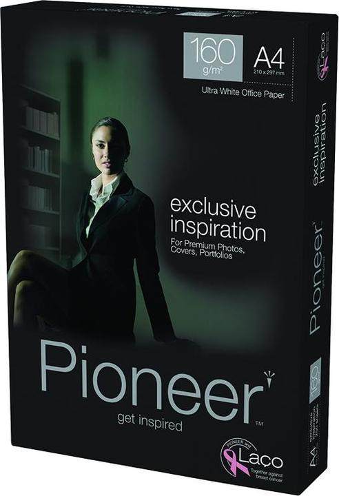 Image du produit Pioneer Papier à copier Preprint A4, extra-blanc, 160 g/m²,1250 feuilles (A4, 1250 feuilles, 160 g/m²)