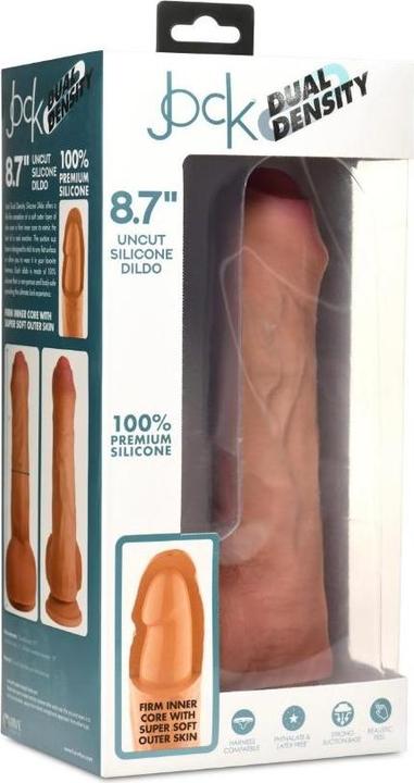 Produktbild Pipedream Dildo Penis Mit Hoden Doppelter Dichte Ungeschnittenes Fleisch 22 cm