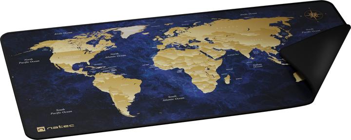 Actual product image Genesis Mousepad Natec World Deep Blue 800x400