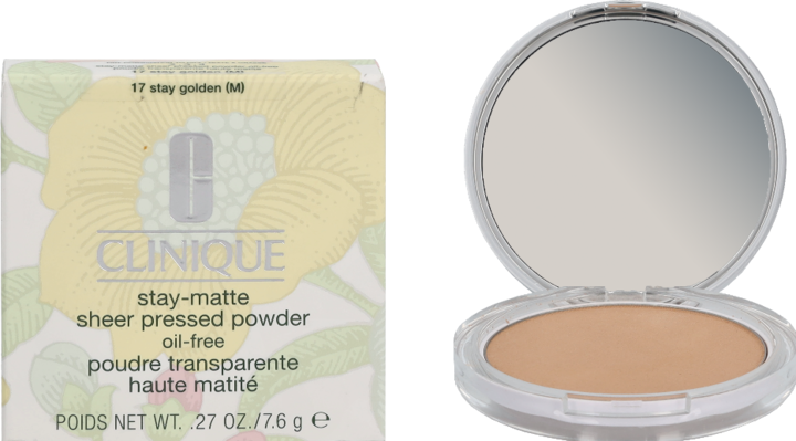 Actual product image Clinique Stay Matte (17 Stay Golden)