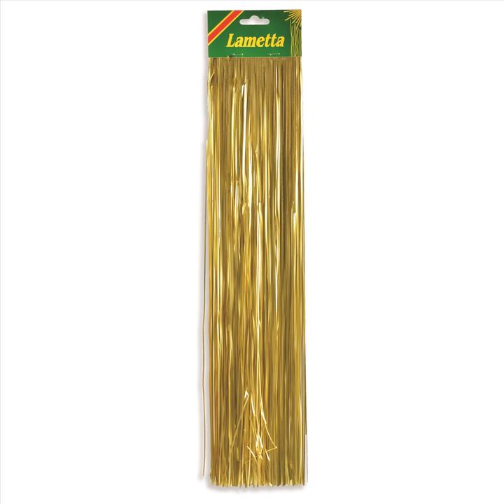 Actual product image Riffelmacher Tinsel gold matt 300 threads 50 cm (300 pcs.)