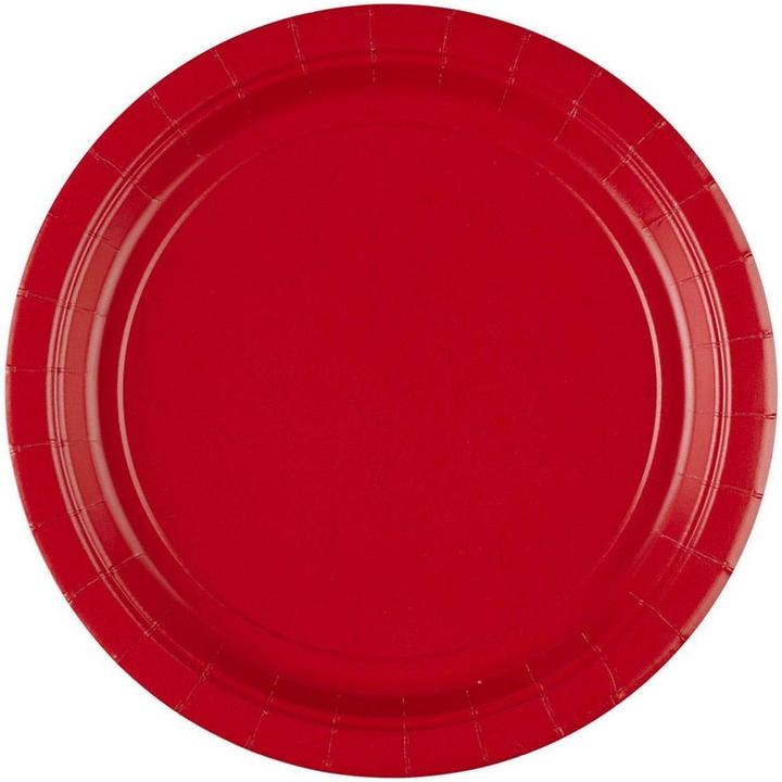 Actual product image Generic Paper Round Party Plates (Pack of 8) (8 x)