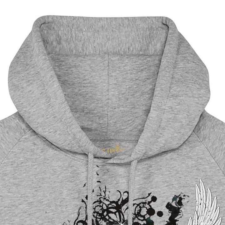 Immagine prodotto Pompöös Felpa con cappuccio da donna "Kissing Mouth" - edizione limitata con cappuccio da donna - taglia XL (XL)