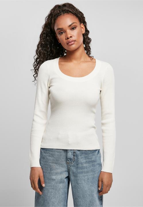 Produktbild Urban Classics Ladies Wide Neckline Sweater (S)