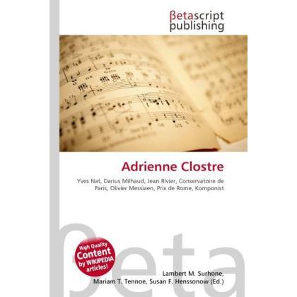 Adrienne Clostre, Fachbücher
