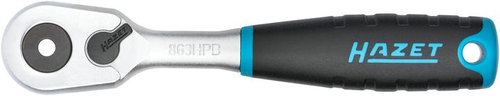 Immagine prodotto HAZET Leva a cricchetto reversibile con dentatura fine HiPer per bit ∙ con dentatura fine 863HPB ∙ … (1/4")