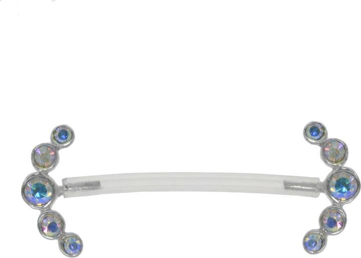 Multicolore, Argento, Trasparente