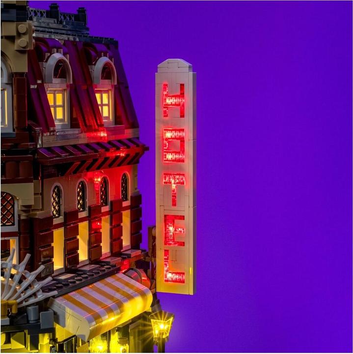 Actual product image Light my bricks LMB 2.0 LEGO® 10182 Cafe Corner# Light Kit