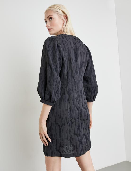 Produktbild Taifun Festliches Kleid mit Ballonärmeln Kleid Langarm kurz (36)