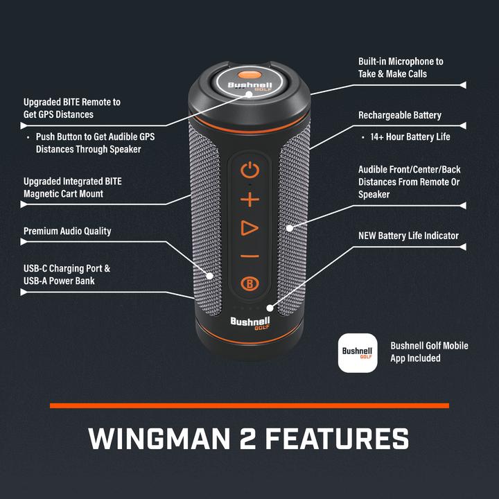 Immagine prodotto Bushnell Wingman 2 GPS Speaker