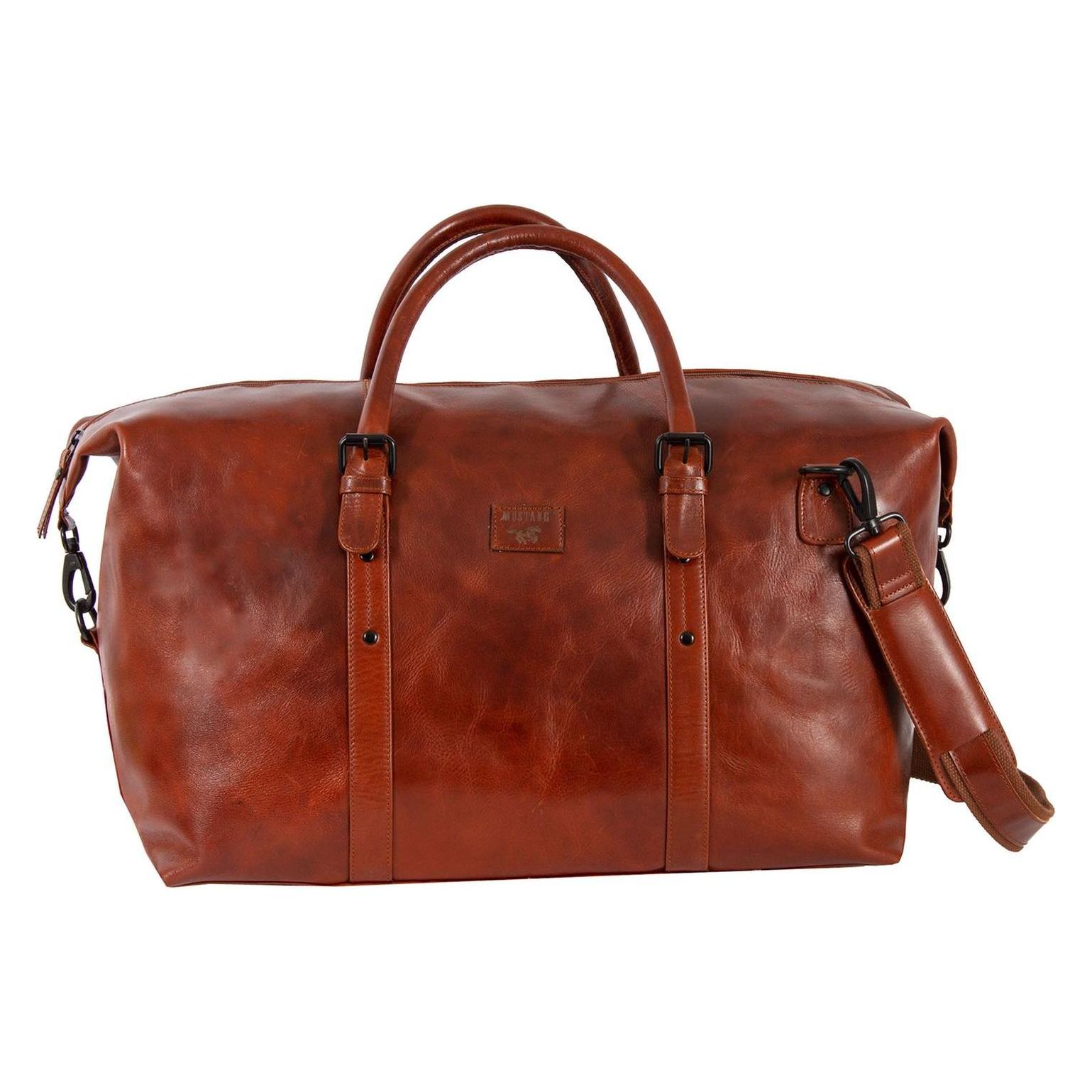 Mustang, Herren, Tasche, Natal Manchester Travelbag, Braun