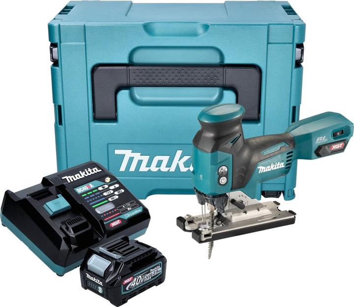 Immagine prodotto Makita Seghetto alternativo a batteria JV001GD101 | 40 volt, 1x batteria da 2,5 Ah, caricatore rapido