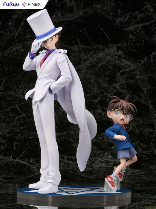Produktbild Furyu Detektiv Conan F:NEX PVC Statue 1/7 Conan Edogawa & Kid the Phantom Thief 29 cm