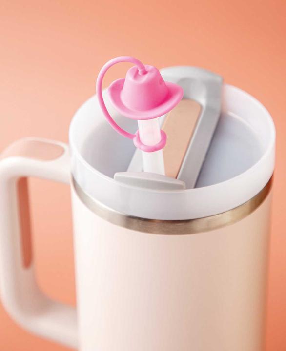 Actual product image I Am Creative Silikon Trinkhalm-Abdeckung passend für Trinkflaschen, Stanley