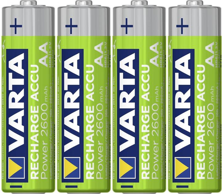 Actual product image Varta Recharge Accu Power (4 pcs., AA, 2600 mAh)