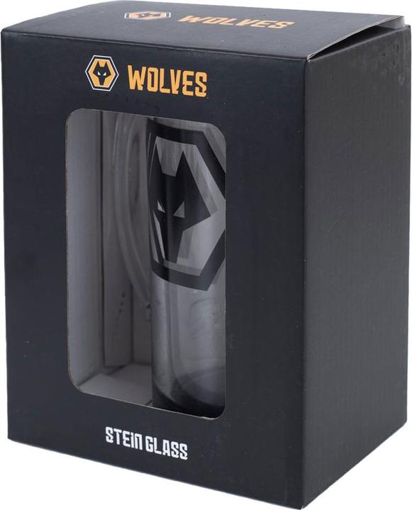 Actual product image Wolverhampton Wanderers FC Glass Tankard (0.43 l, 1 x)