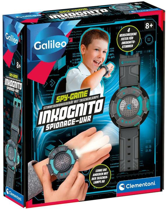 Produktbild Clementoni Inkognito Spionage-Uhr