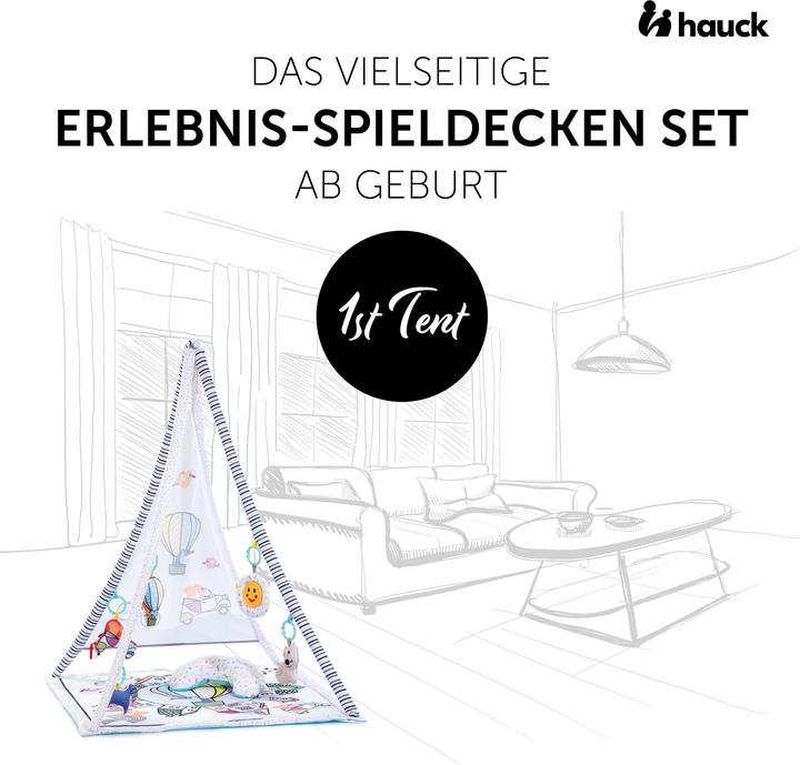 Image du produit Hauck 1st Tent Balloon Ride White
