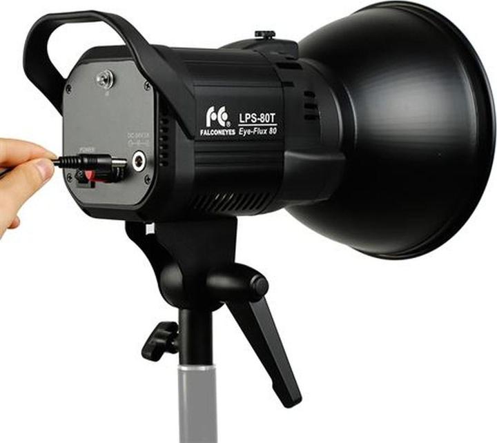 Image du produit Falcon Eyes Lampe LED Dimmable LPS-80T sur 230V (éclairage de studio)