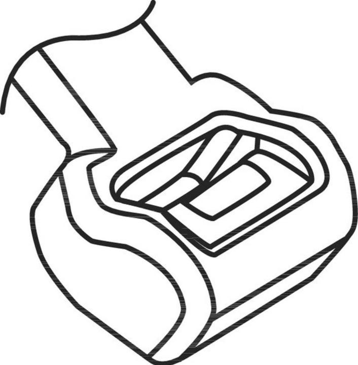 Actual product image HellermannTyton Cable tie external serrated x25 flame retardant white (Plastic cable ties, 100 mm, 100 pcs.)