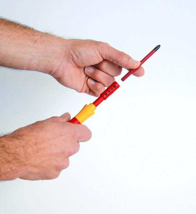 Immagine prodotto Wiha Cacciavite e set di punte (Viti con testa a intaglio, Chiave a brugola, Torx (TX), Cacciavite a croce PZ, Fessura croce Phillipps (PH))