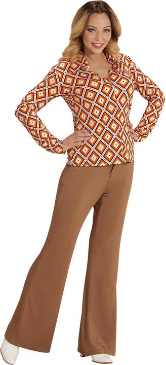 Actual product image Widmann 70er Bluse Rauten (S, M)