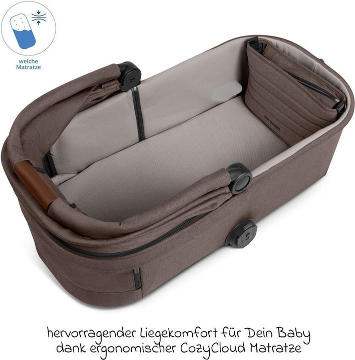Actual product image ABC Design City Life Carrycot, Nature