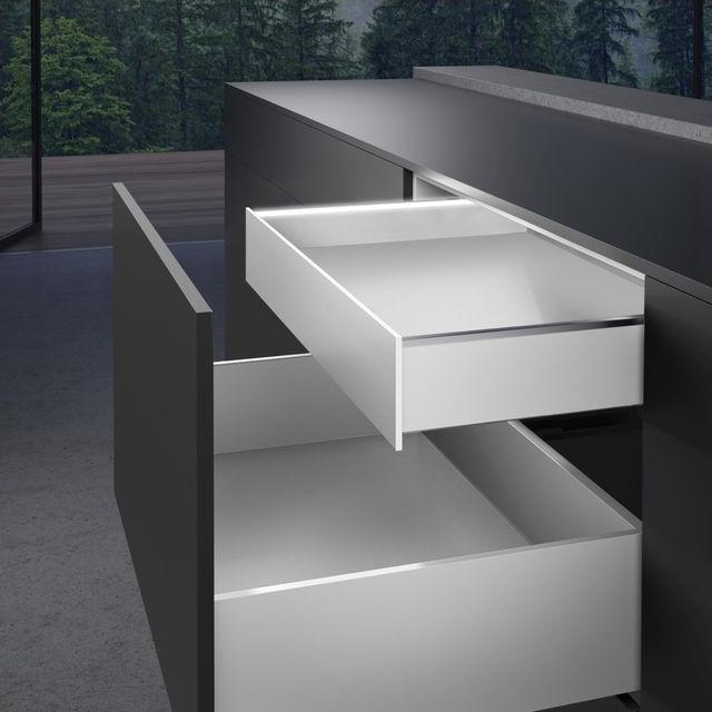 Produktbild Hettich Innenfront Profil AvanTech YOU, für Zarge mit Illumination, zu