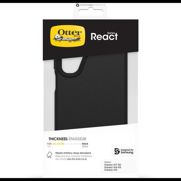 Immagine prodotto OtterBox Ob React Poudre/Quincy - Black (Samsung Galaxy A16 5G, Samsung Galaxy A16)