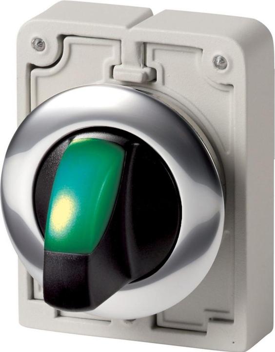 Produktbild Eaton Illum selec sw act 30mm flat green 3pos