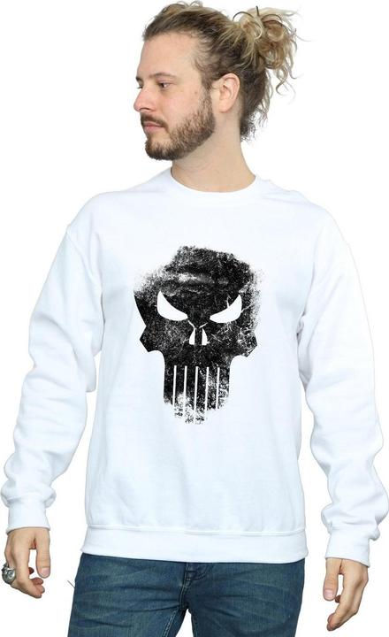 Immagine prodotto The Punisher Distrressed Skull Felpa Uomo (M)