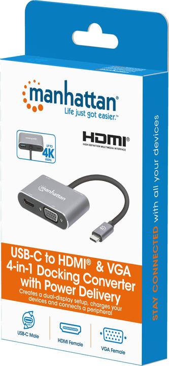 Immagine prodotto Manhattan 130691 (USB-C, 4 porte)
