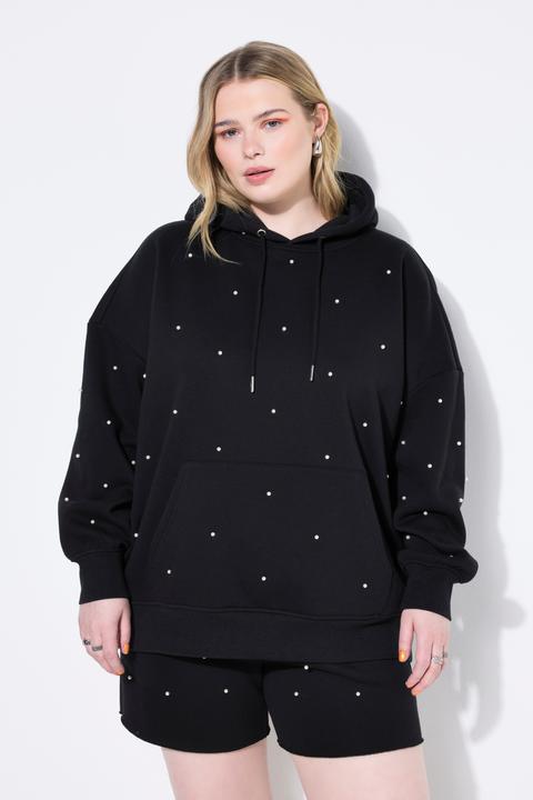 Produktbild Studio Untold Hoodie, Oversize Shape, Kapuze, Zierperlen (58)