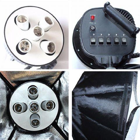 Actual product image Studioking Daylight Set SB01 10x45W (Surface luminaire)